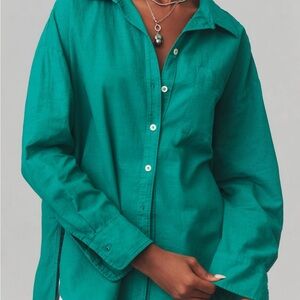 The Bennet Buttondown Shirt by Maeve:
Linen Edition